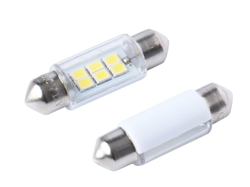 Izzó VISION Festoon SV85 36mm 12V 6x 2835 SMD LED fehér 2 db – kép 2