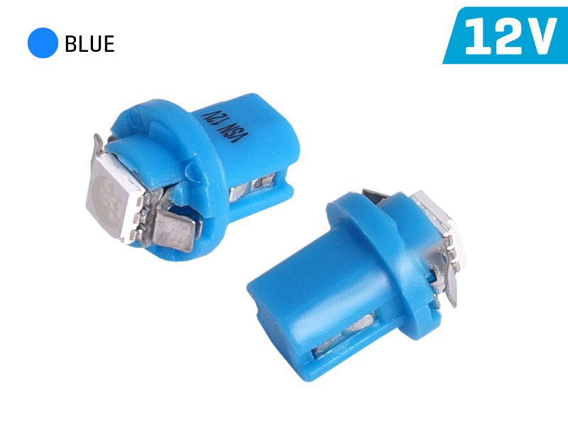 Izzó VISION T5 BAX B8.5d 12V 1x 5050 SMD LED, kék, 1 db