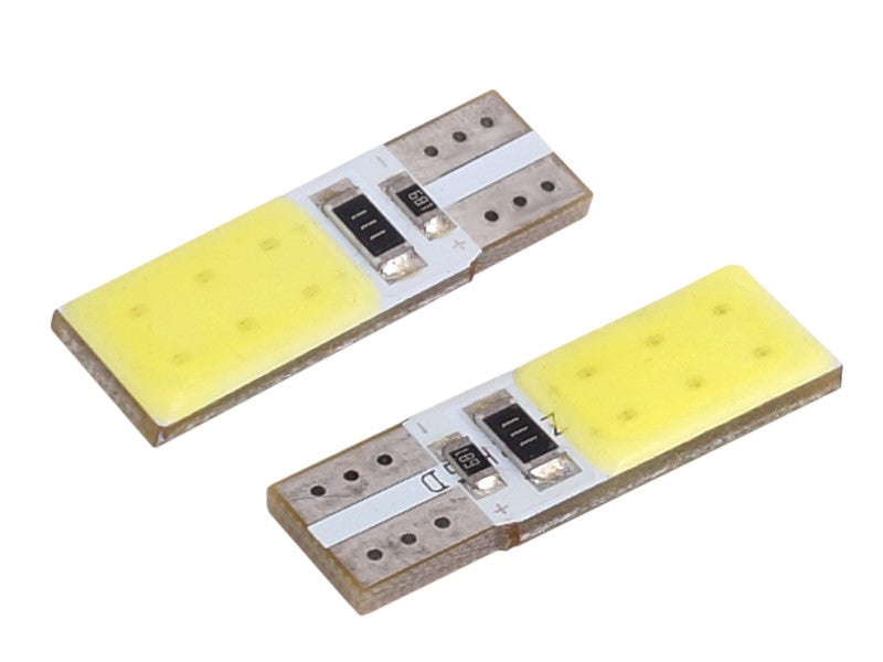 izzó VISION W5W T10 12V 2x COB LED CANBUS fehér 2 db – kép 2