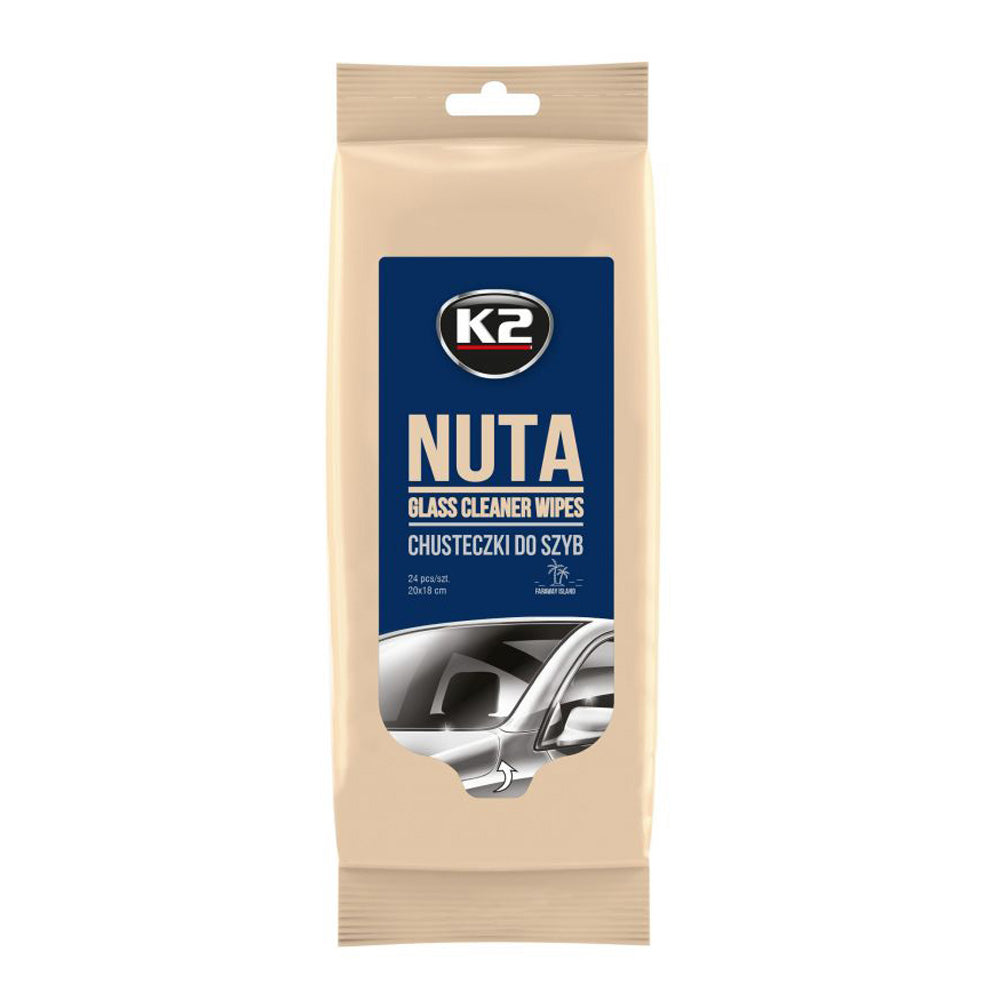 K2 Nuta üvegtisztító kendő, 24 db