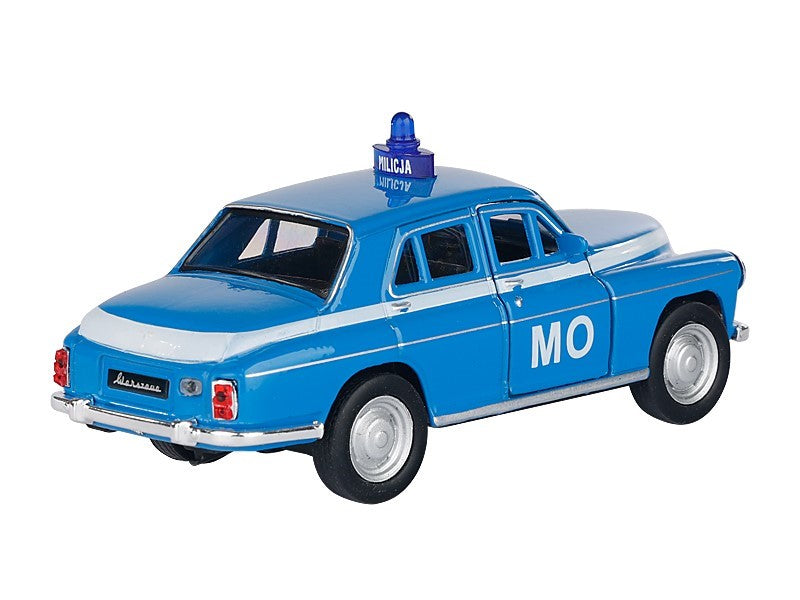 1:34 es modell PRL Warszawa 224 Milicja Obywatelska kék A884W224MON – kép 2