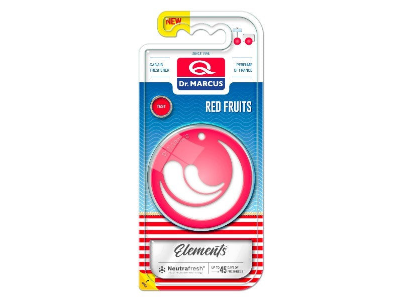 Légfrissítő elemek, Vörös gyümölcsök