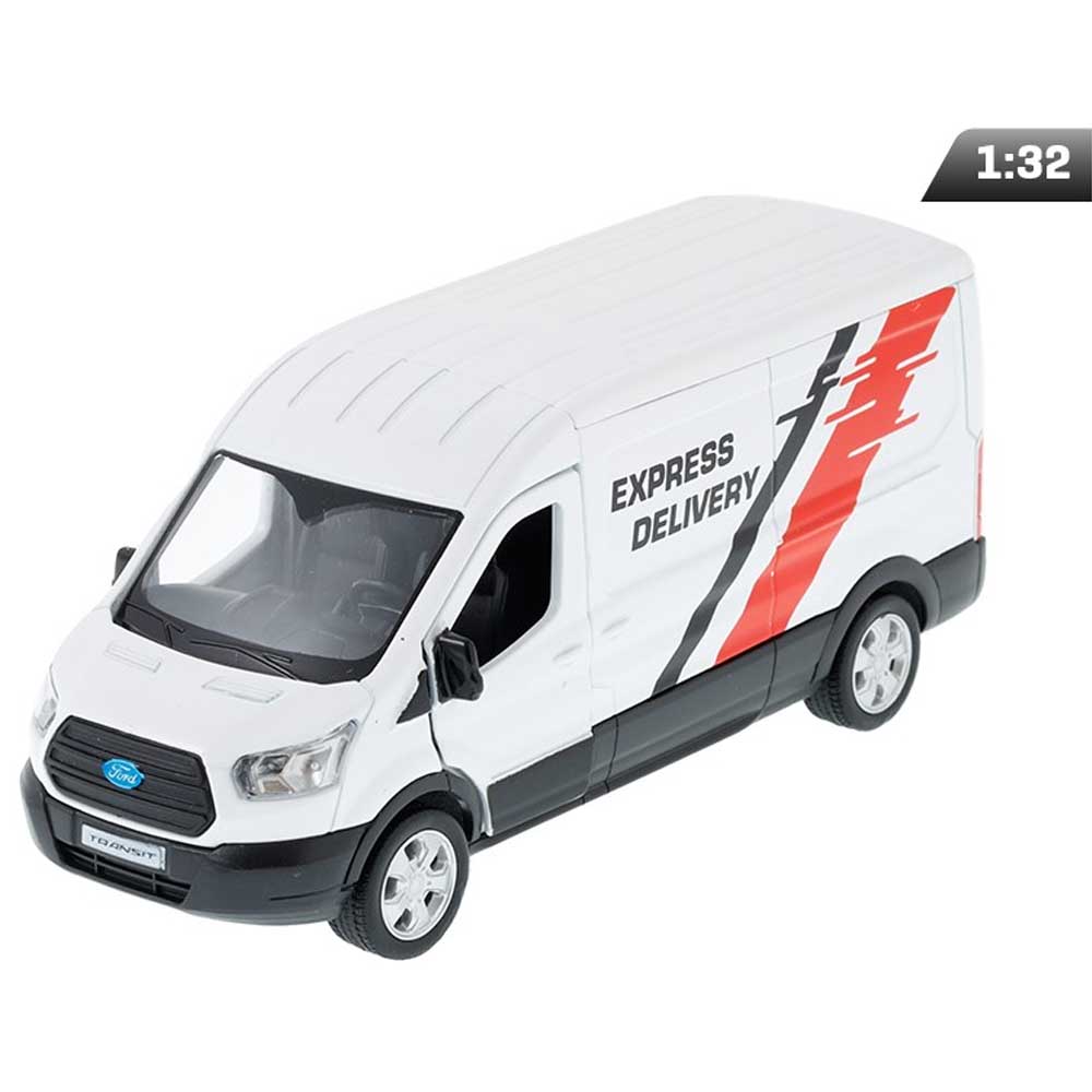 Ford Transit furgon modell 2018 1:43 fehér (RMZ)