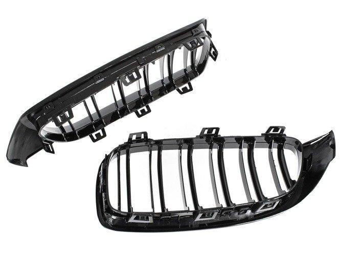 BMW 4 F32 F33 F36 fekete fényes hűtőrács vese