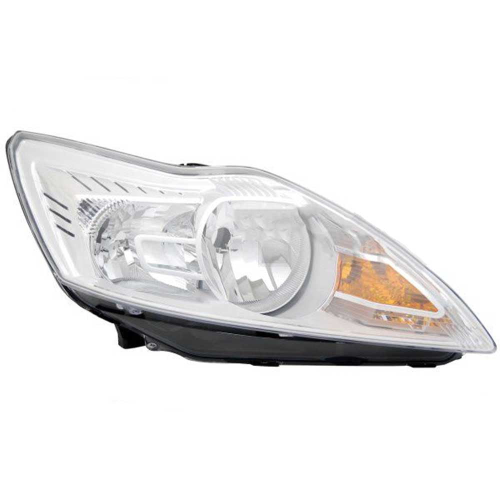 Ford Focus II bal első fényszóró króm 2004-2012