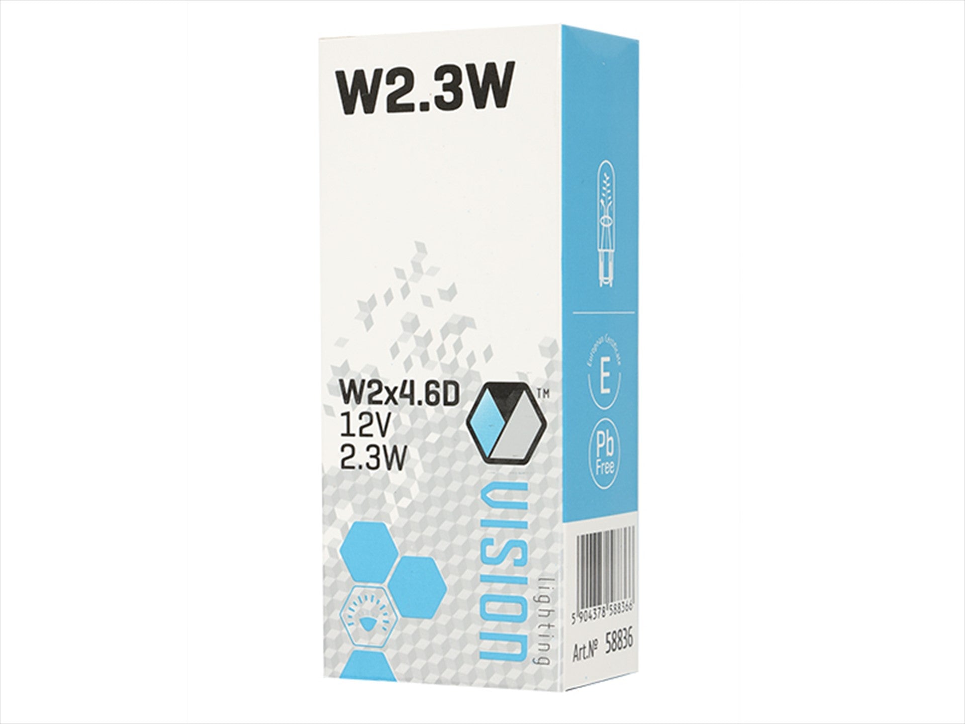 izzó VISION W23W T5 12V 23W W2x46D – kép 4