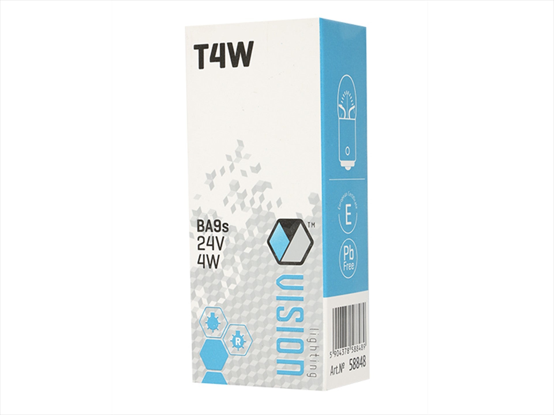 Izzó VISION T4W 24V 4W BA9s E4 – kép 4