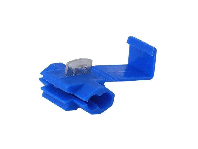 Elektromos gyorscsatlakozók, kék, 0,75-2,5 mm2, 18-14AWG, 15A max, 5 db