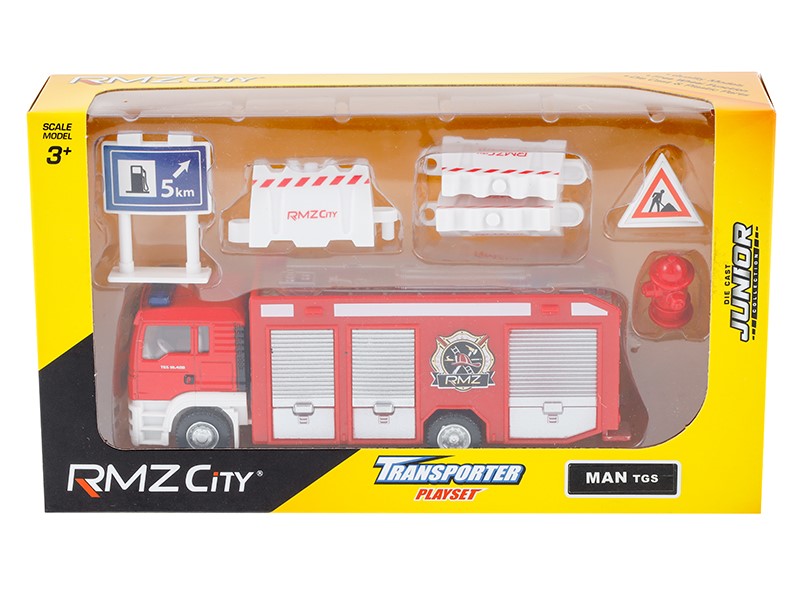 1:64 es modell RMZ városi tűzoltóautó  tartozékok – kép 4