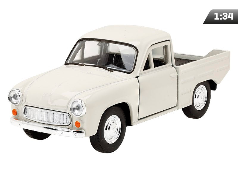 1:34-es modell, FSO Syrena R20, krém színű