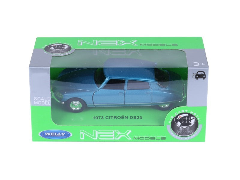 1:34 es modell 1973 CITROEN DS23 kék A880CDS23N – kép 3