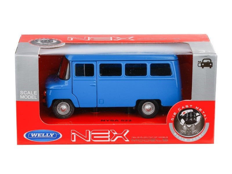 1:34 es modell PRL Nysa 522 kék A884N522N – kép 3