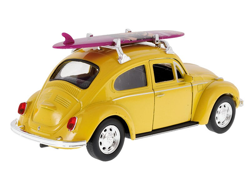 1:34 es modell VW Bogár szörfözés sárga A880VWBSZ – kép 3