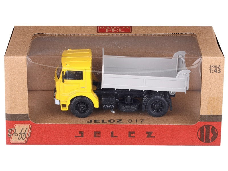 1:43 as modell JELCZ 317 sárga színű – kép 3