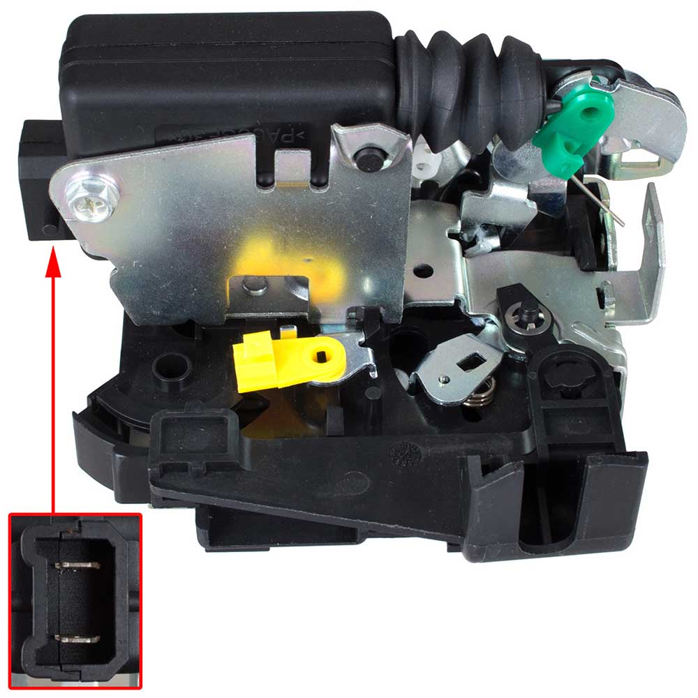 Dacia Sandero bal első ajtó központi zár (2 PIN) 2008-