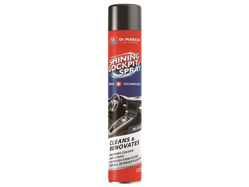 Cockpit spray, fekete, 750 ml