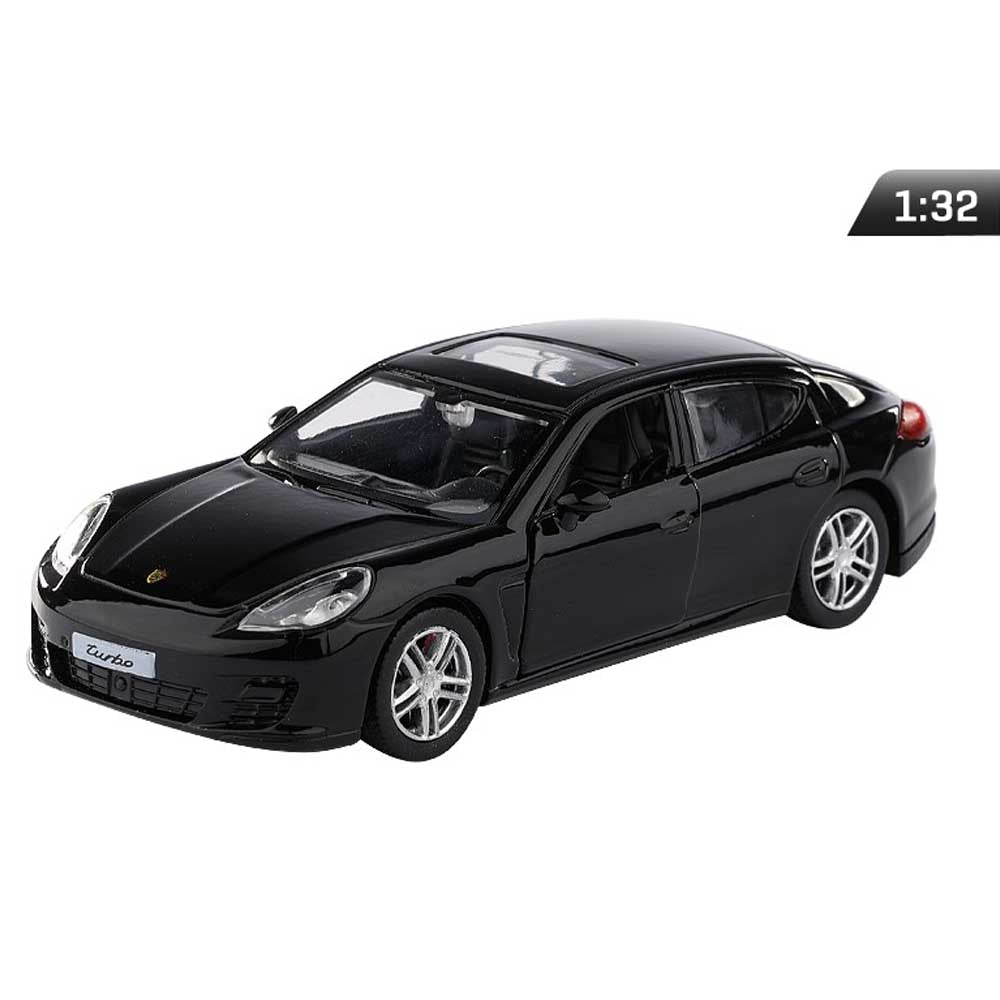 Porsche Panamera Turbo modellautó 1:32 fekete