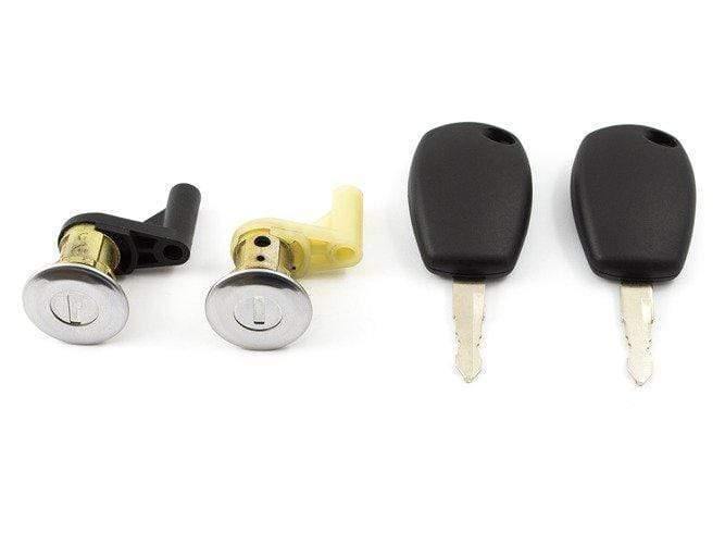 Dacia Duster első ajtó zárbetét, zárhenger 2 db-os készlet