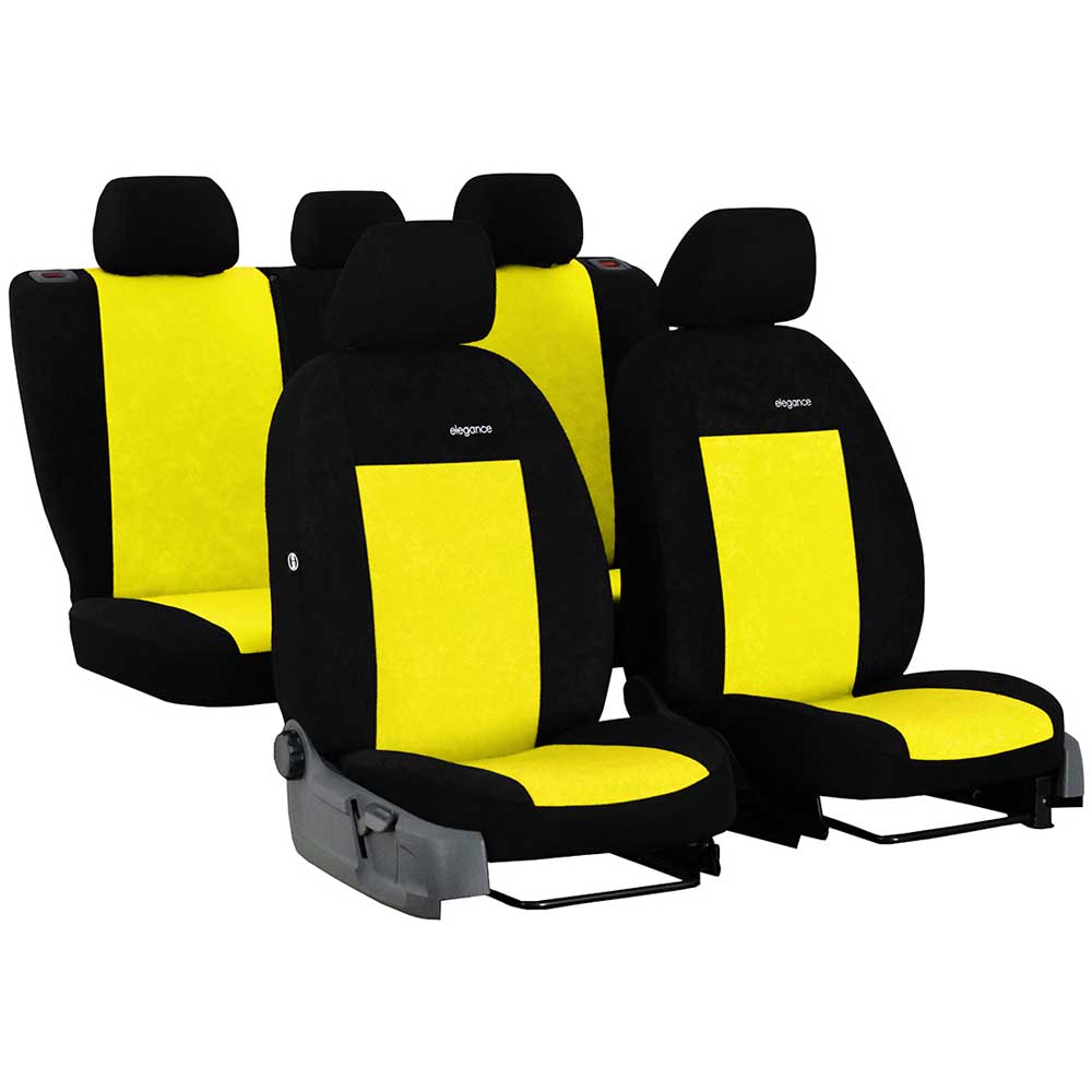 Mercedes 124 üléshuzat Elegance 1984-1997 sárga színben