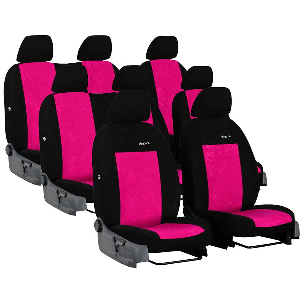 Citroen Jumpy III (8 személyes) üléshuzat Elegance 2017- pink színben