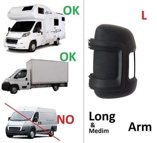Fiat Ducato visszapillantó tükör burkolat (bal)