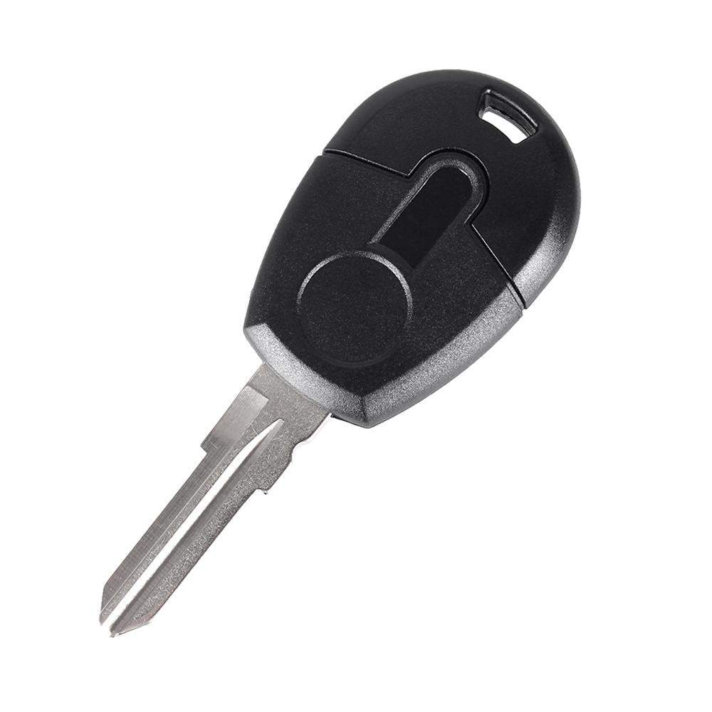 Fekete színű Fiat kulcs, kulcsház GT15R kulcsszárral.